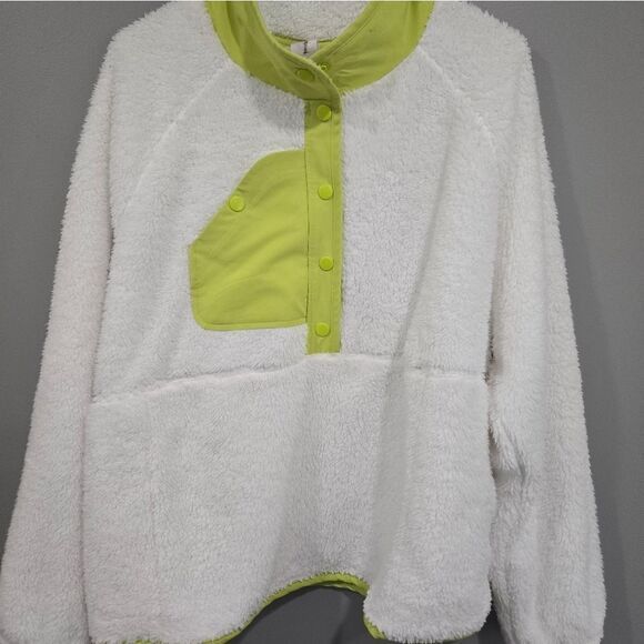 🐢 LIVI Half Snap-Up Pullover Lane Bryant Size 18/20 Or 2X NWOT - Picture 9 of 16